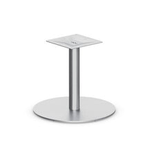 OS Reception Tables 19''H Round Base with Square Post
