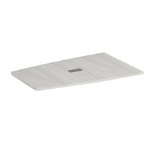 OfficeSource | Conference/Multi-Purpose Tables | Half Boat Shape Top - Requires Base