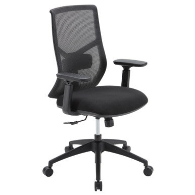 OfficeSource Starlight High Back Basic Task Chair with Black Frame