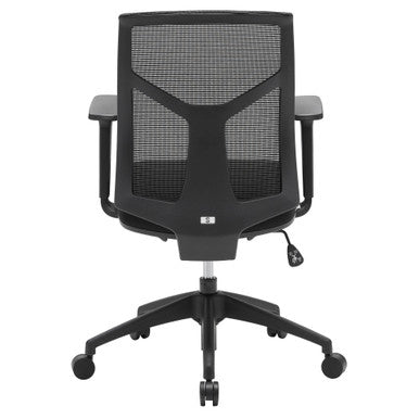 OfficeSource Starlight Mid Back Basic Task Chair with Black Frame