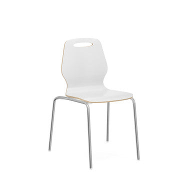 OfficeSource | Shay | Hourglass Bentwood Standard Height Café Chair - Set of 2