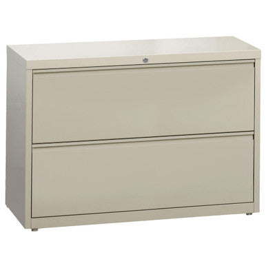 OfficeSource Steel Lateral File Collection 2 Drawer Lateral File Cabinet, 42'' Wide