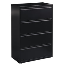 OfficeSource Steel Lateral File Collection 4 Drawer Lateral File Cabinet, 30'' Wide