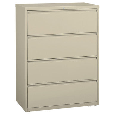 OfficeSource Steel Lateral File Collection 4 Drawer Lateral File Cabinet, 36'' Wide