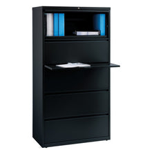 OfficeSource Steel Lateral File Collection 5 Drawer Lateral File Cabinet, 30'' Wide