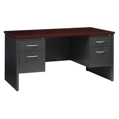 OfficeSource | Bedford | 60''W Double Pedestal Credenza