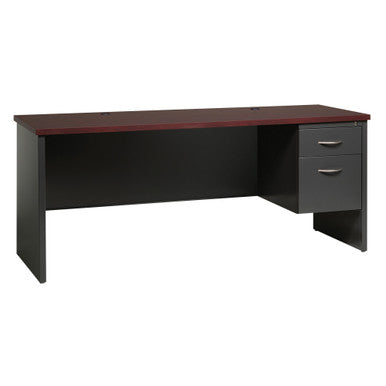 OfficeSource | Bedford | 48''W Mobile Single Pedestal Teacher's Desk