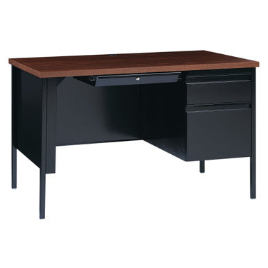 OfficeSource | Raleigh | 48''W Single Right Pedestal Desk