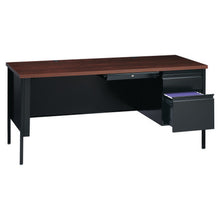 OfficeSource | Raleigh | 66''W Single Right Pedestal Desk