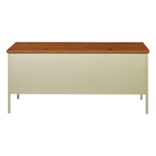 OfficeSource | Raleigh | 66''W Single Right Pedestal Desk