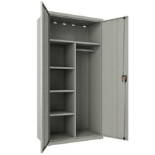 OfficeSource Steel Storage Cabinet Collection Combo Wardrobe