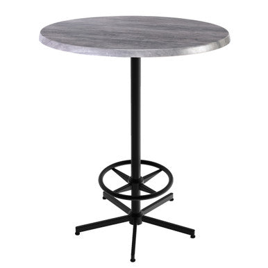 OfficeSource | Robust Collection | Outdoor Cafe Height X Table Base with Footring