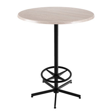 OfficeSource | Robust Collection | Outdoor Cafe Height X Table Base with Footring