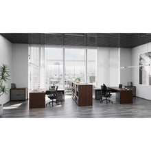 OfficeSource | Lucca | 3 Shelf Console Bookcase