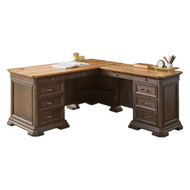 OfficeSource | Westwood | L Shape Desk w/Right Return - Returm