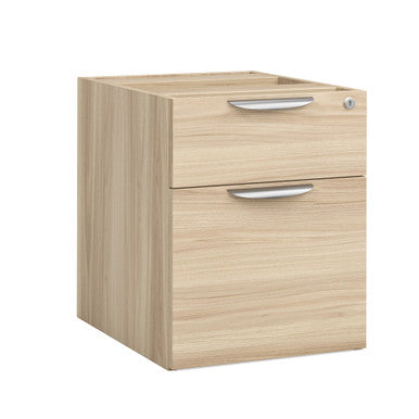 OfficeSource | OS Laminate | 2 Drawer Hanging Pedestal - Box/File - 15.5''W x 19''D