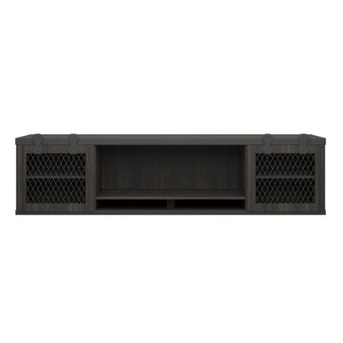 OfficeSource | Palisades | Wall Mounted Hutch with Sliding Doors