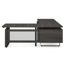 OfficeSource | Palisades | L Shape Electric Height Adjustable Desk with Single Pedestal