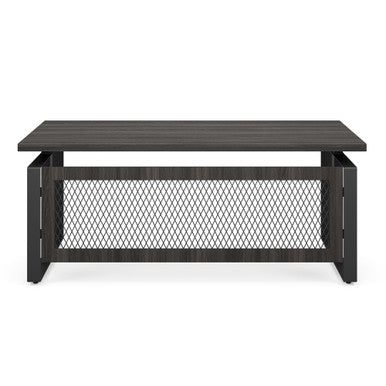 OfficeSource | Palisades | Industrial Height Adjustable Desk - 72'' x 30''