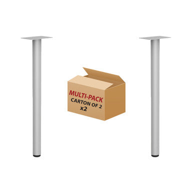 OfficeSource Training Tables by OfficeSource Post Leg with Glides