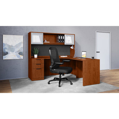 OfficeSource | OS Laminate | L Shape Typical - OS246