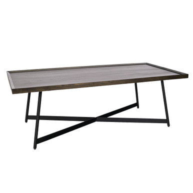 OfficeSource | Declan | 24'' x 48''W Rectangular Coffee Table