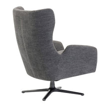OfficeSource | Lincoln | High Back Upholstered Swivel Lounge Chair