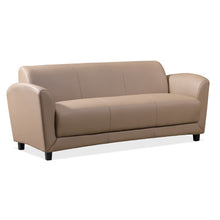 OfficeSource | Manhattan | Sofa with Black Wood Legs