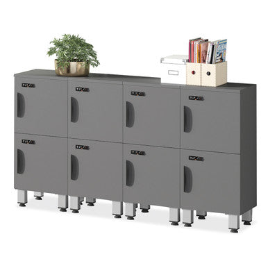 OfficeSource Laminate Cubby Square Open Cabinet - Cubby