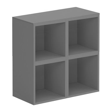 OfficeSource Laminate Cubby Square Open Cabinet - Cubby