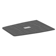 OfficeSource | Conference/Multi-Purpose Tables | Half Boat Shape Top - Requires Base - 60.5''