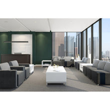 OfficeSource | OS Reception Tables | Metal 4 Leg Base For Cube Table