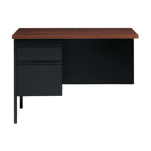 OfficeSource | Raleigh | 42''W Single Pedestal Steel Return