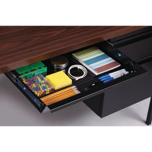 OfficeSource | Raleigh | 42''W Single Pedestal Steel Return