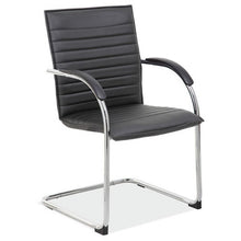 OfficeSource | Ridge | Sled Based Guest Chair with Chrome Frame
