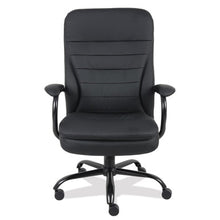 OfficeSource | Big & Tall | Big and Tall Executive High Back with Black Frame