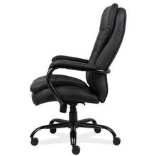 OfficeSource | Big & Tall | Big and Tall Executive High Back with Black Frame