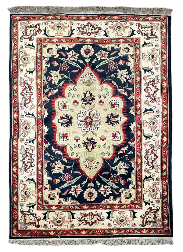 3x5 Hand-Knotted Afghan Rug – Nomad Collection Design