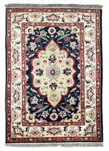 3x5 Hand-Knotted Afghan Rug – Nomad Collection Design