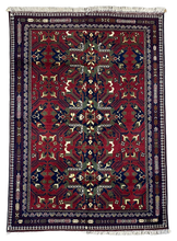 3x5 Silk Road Collection Rug – Handmade Afghan Wool Carpet