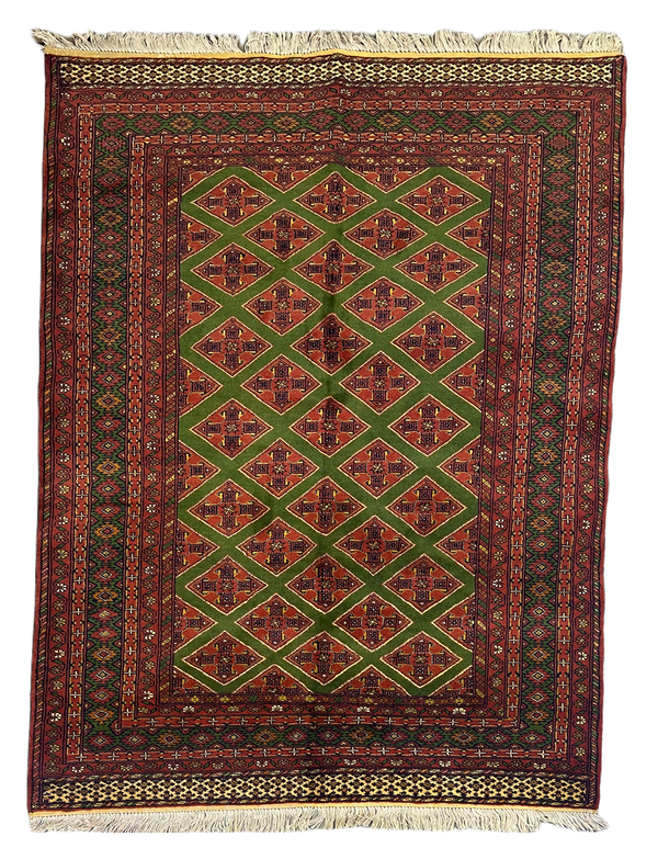 4x6 Traditional Sovereign Rug – Handwoven in Afghanistan