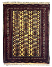 4x6 Sovereign Afghan Rug – Hand-Knotted Royal Design