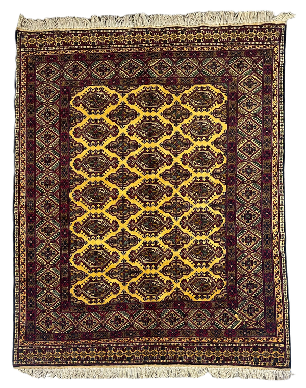 4x6 Traditional Sovereign Rug – Handwoven in Afghanistan
