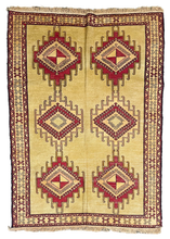 4x6 Sovereign Afghan Rug – Hand-Knotted Royal Design