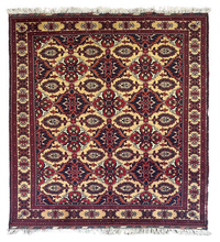 7x5 Silk Road Collection Rug – Handmade Afghan Wool Carpet