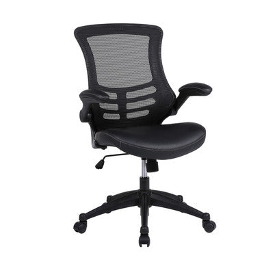 Serene 2.0 Bonded Leather Flip Arm Task Chair