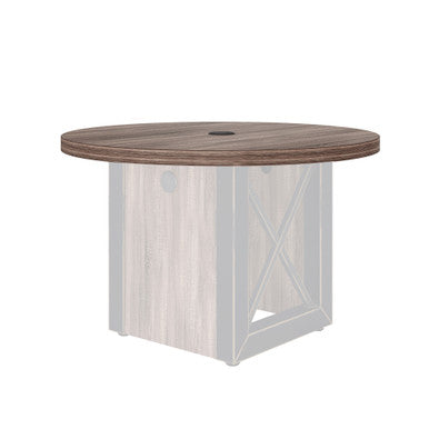 Riveted Collection 48'' Round Conference Table top